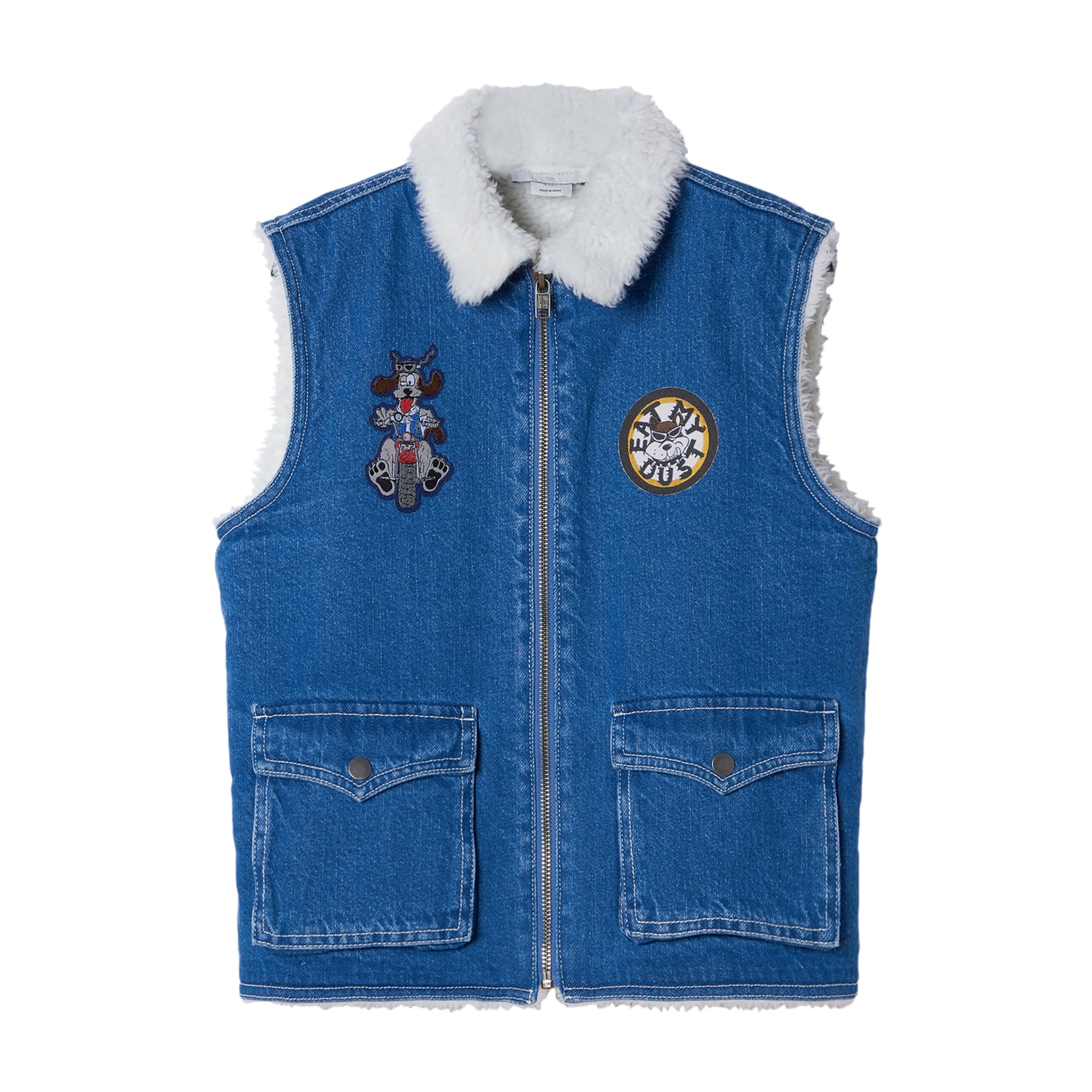 Boys Blue Denim Gilet