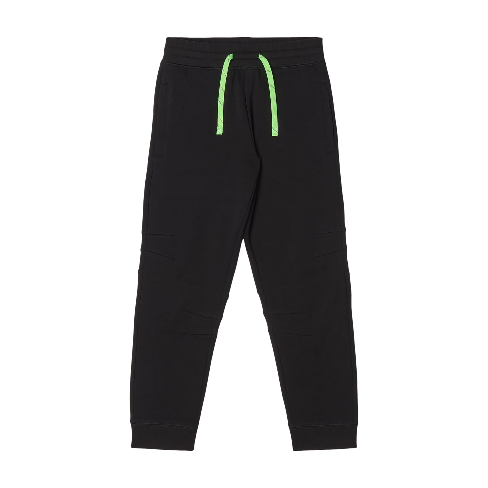 Boys Black Cotton Trousers