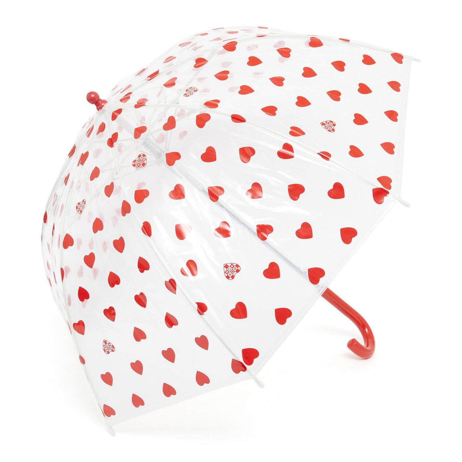 Boys & Girls Red Heart Umbrella