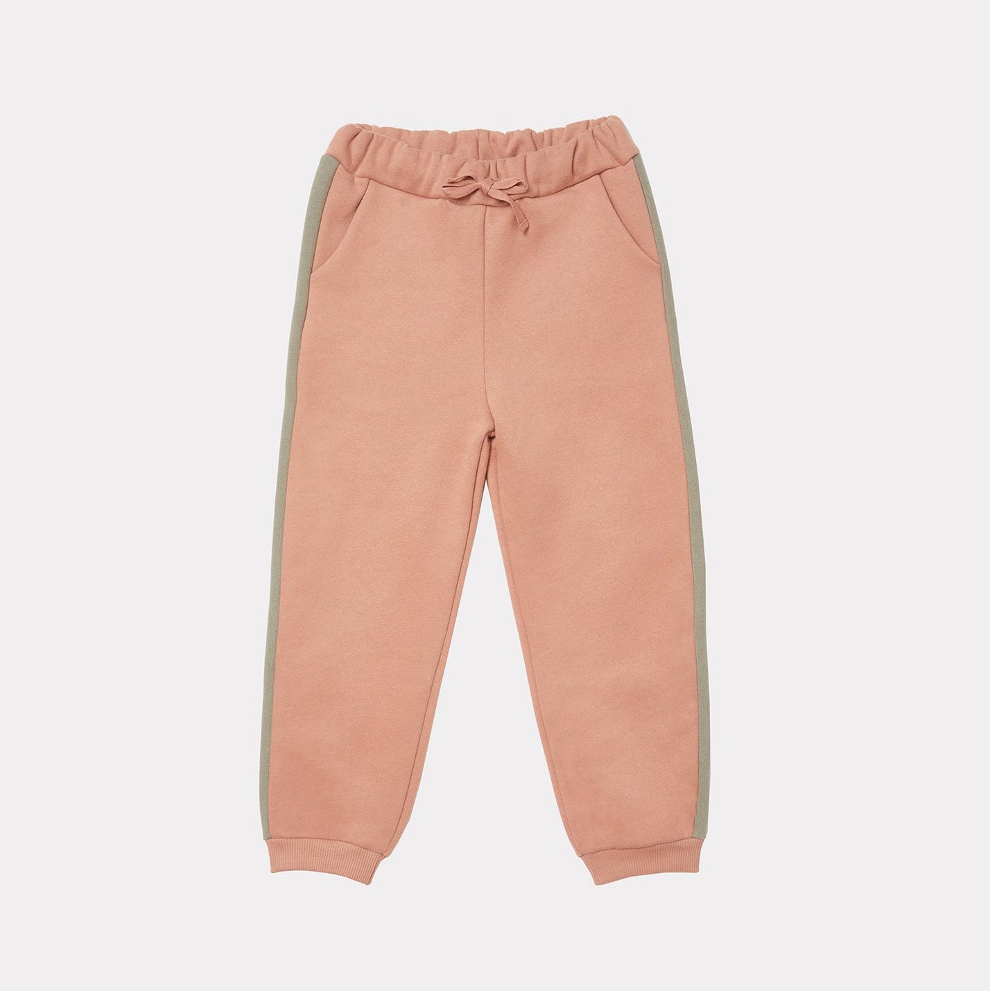 Boys & Girls Pink Cotton Trousers