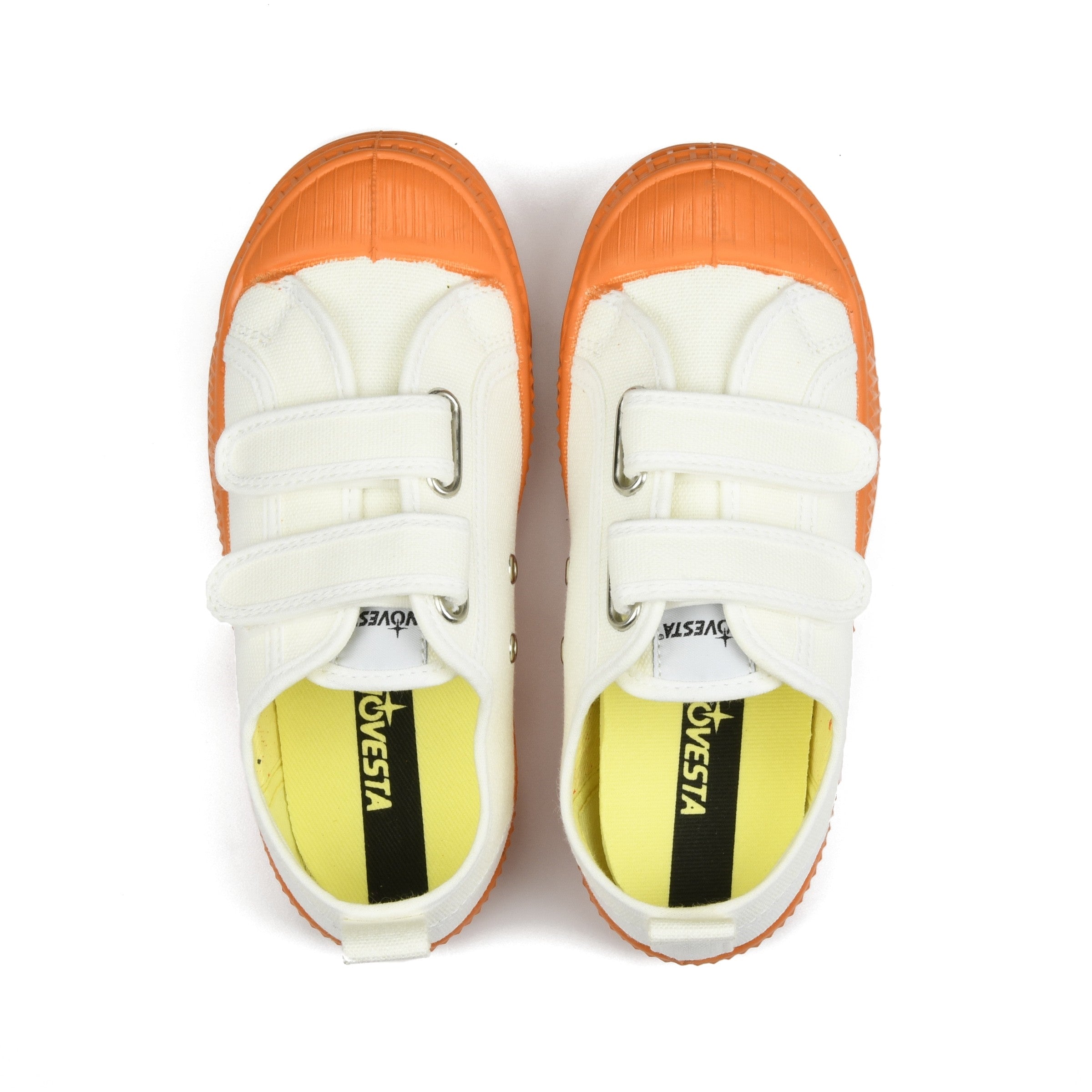 Boys & Girls Orange Velcro Shoes