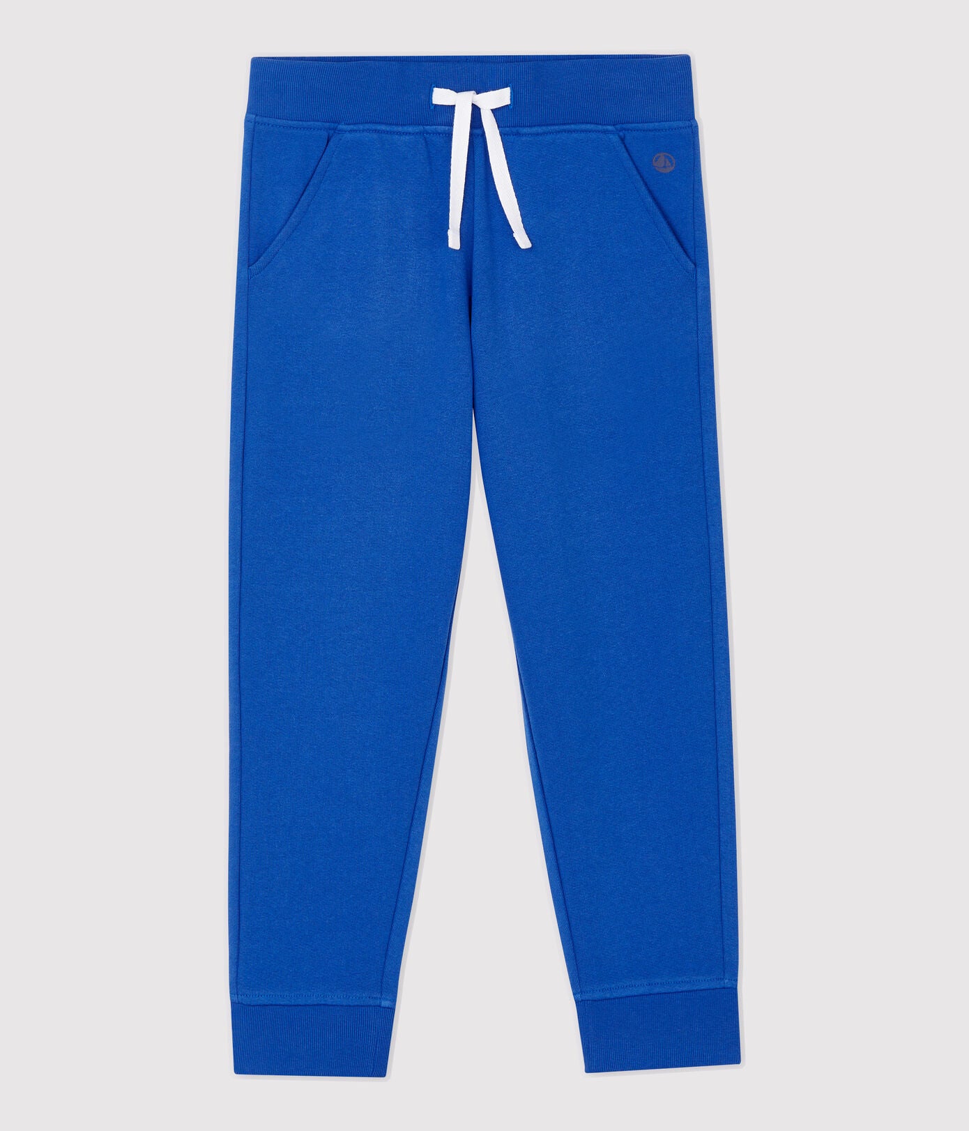 Boys & Girls Blue Cotton Trousers