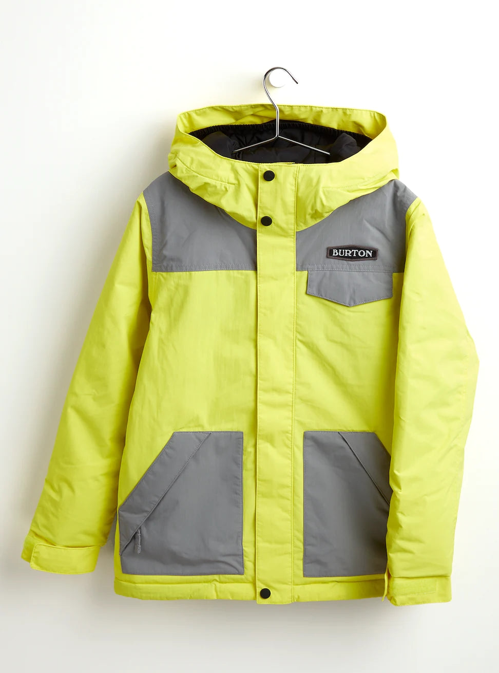 Boys Yellow Windproof Jacket