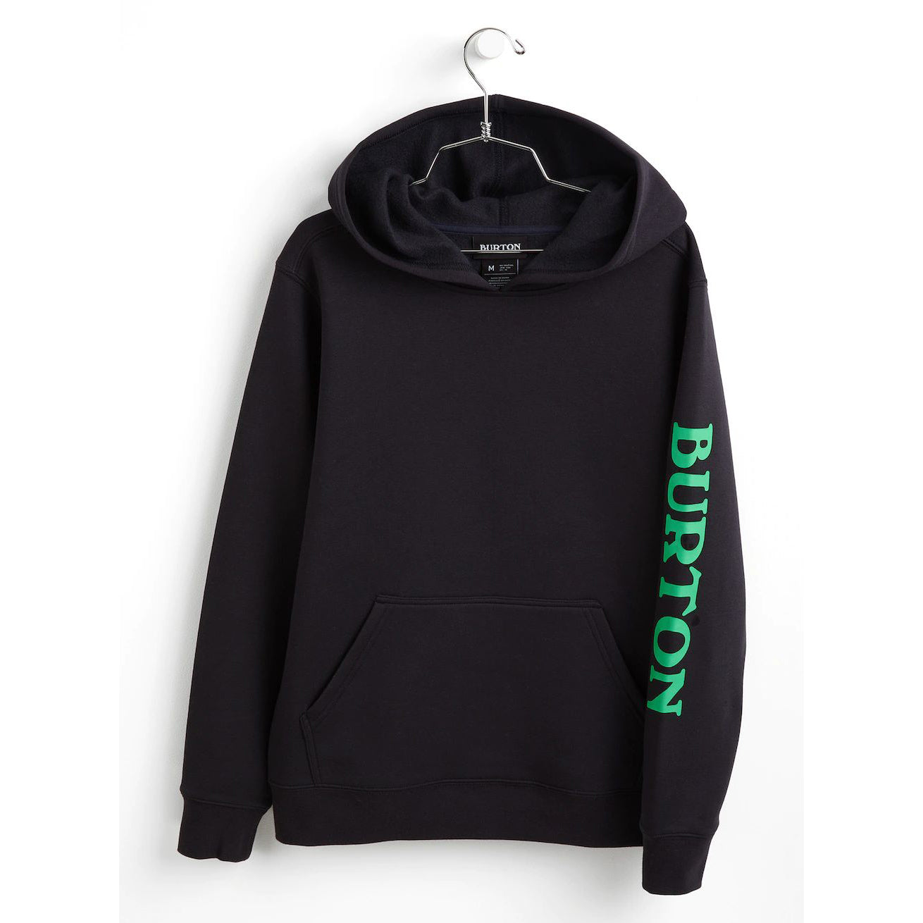 Boys & Girls Black Hooded Sweatshirt