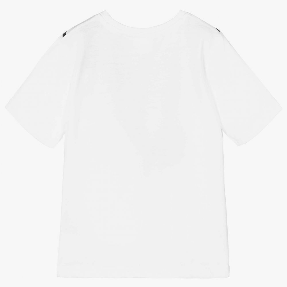 Boys White Logo T-Shirt