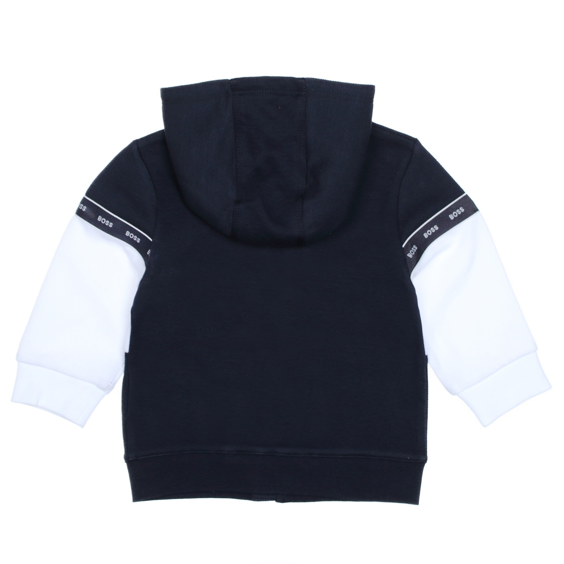 Baby Boys Navy Logo Cotton Set