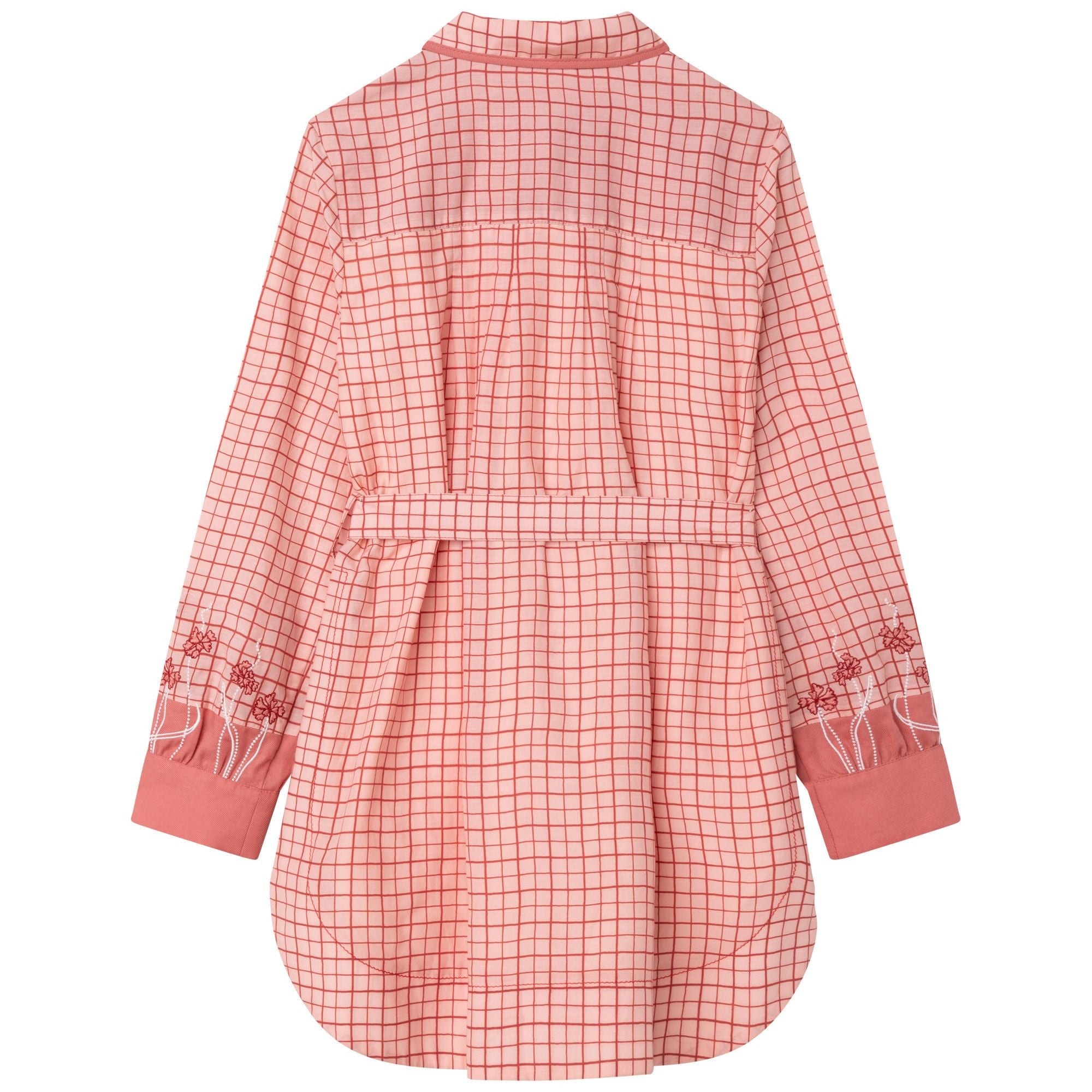 Girls Pink Cotton Dress