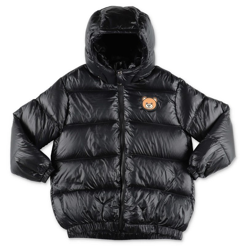 Boys & Girls Black Padded Down Jacket