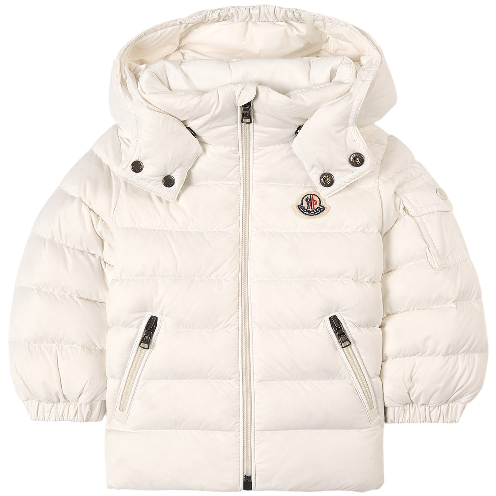 Baby Boys & Girls White "JULES" Padded Down Jacket