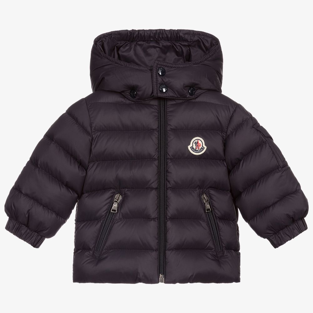 Baby Boys & Girls Navy "JULES" Padded Down Jacket