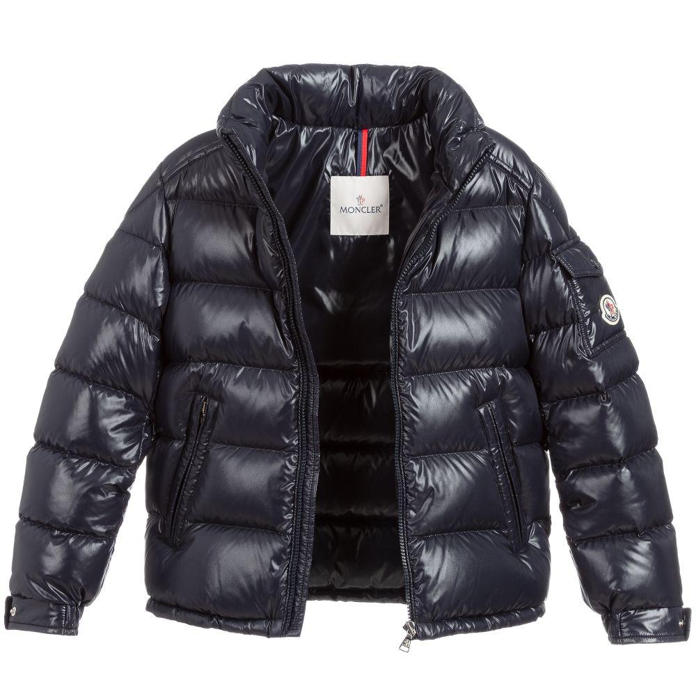 Boys Navy "NEW_MAYA" Padded Down Jacket