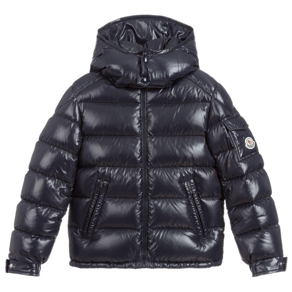 Boys Navy "NEW_MAYA" Padded Down Jacket