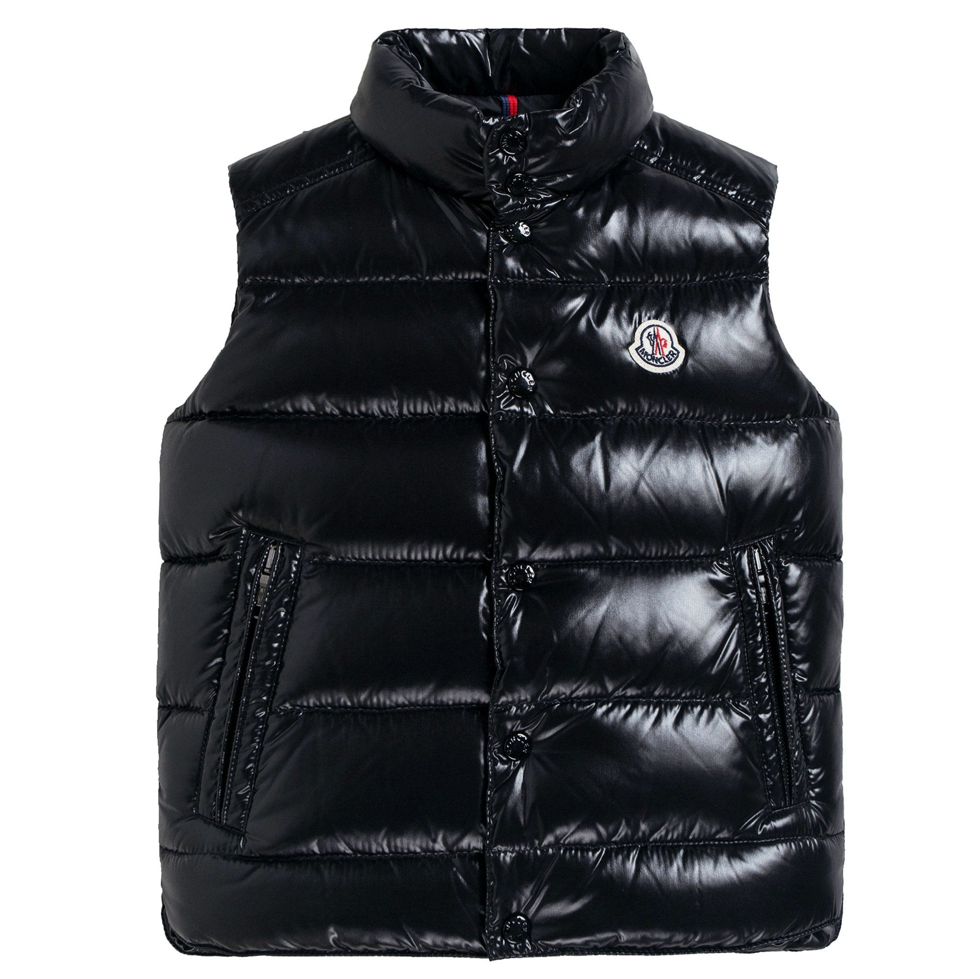 Boys & Girls Black "Tib" Padded Down Gilet