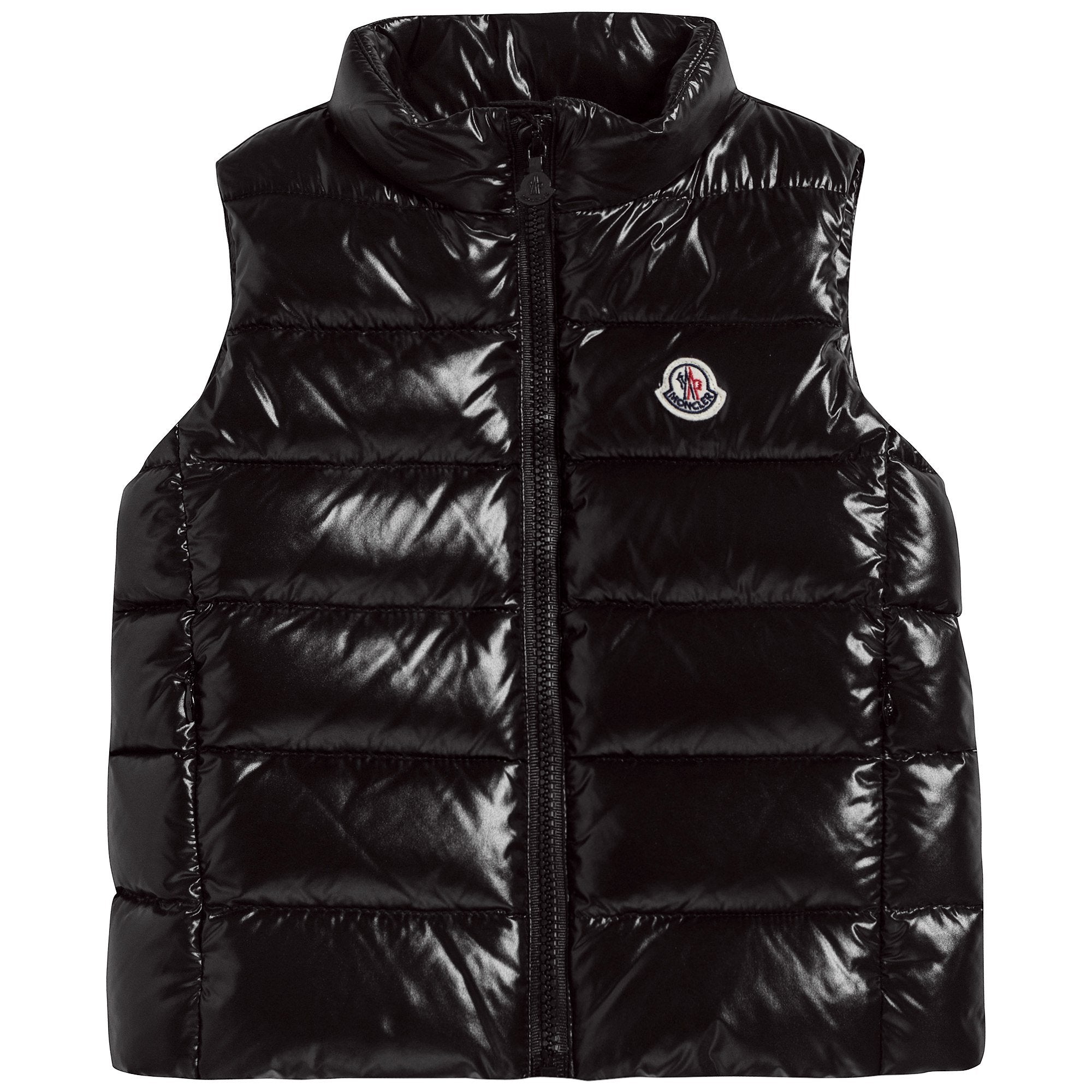 Boys & Girls Black "GHANY" Padded Down Gilet