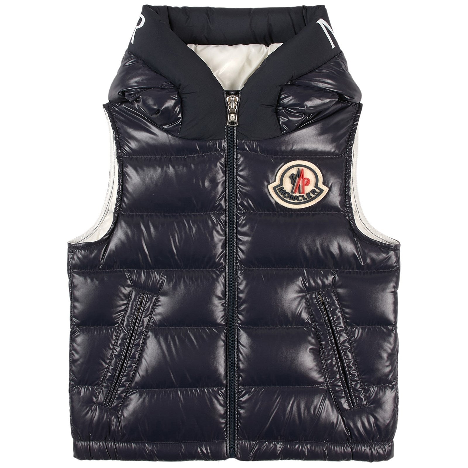 Boys & Girls Navy "MONTREUIL" Padded Down Gilet