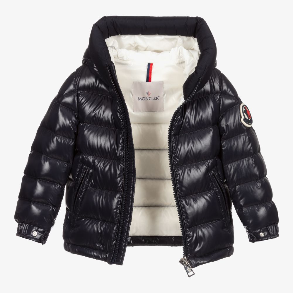 Boys & Girls Navy "SALZMAN" Padded Down Jacket