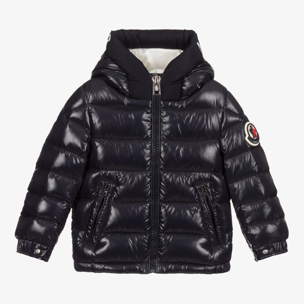 Boys & Girls Navy "SALZMAN" Padded Down Jacket