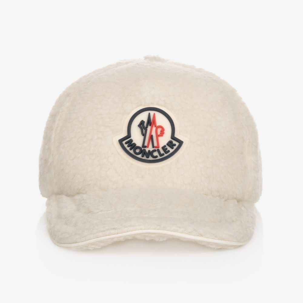 Boys & Girls White Logo Cap