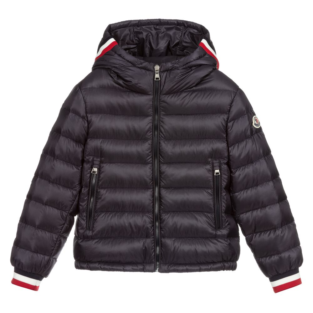 Boys Navy "GIROUX" Padded Down Jacket