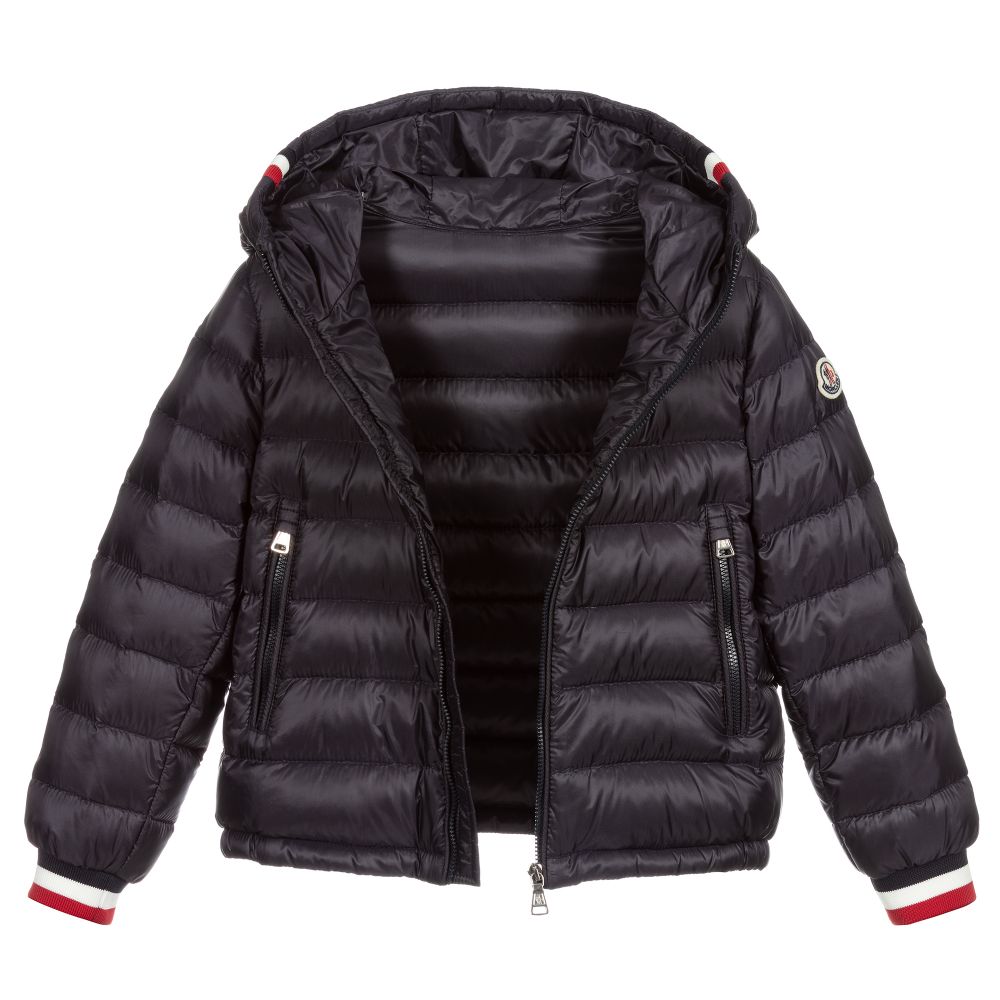 Boys Navy "GIROUX" Padded Down Jacket