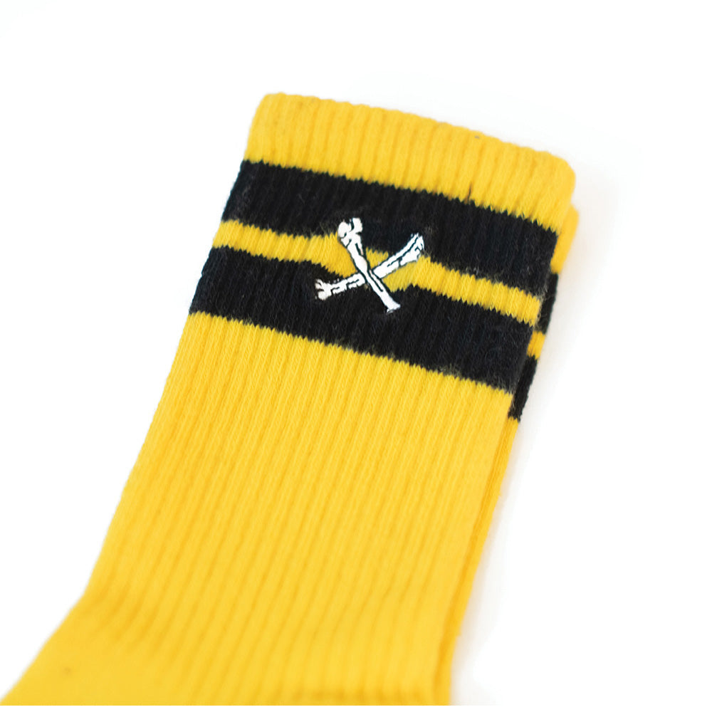 Boys & Girls Yellow Cotton Socks