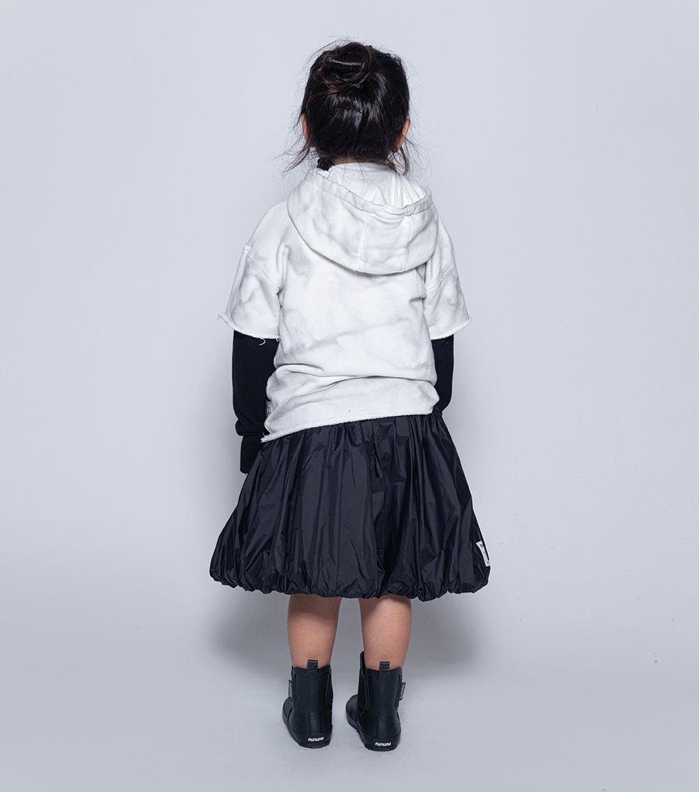 Boys & Girls Dirty White Hooded Sweatshirt