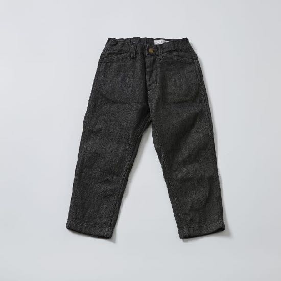 Boys & Girls Black Denim Trousers