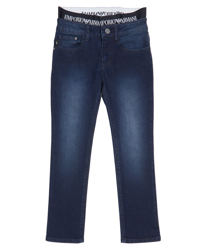 Boys Blue Denim Trousers