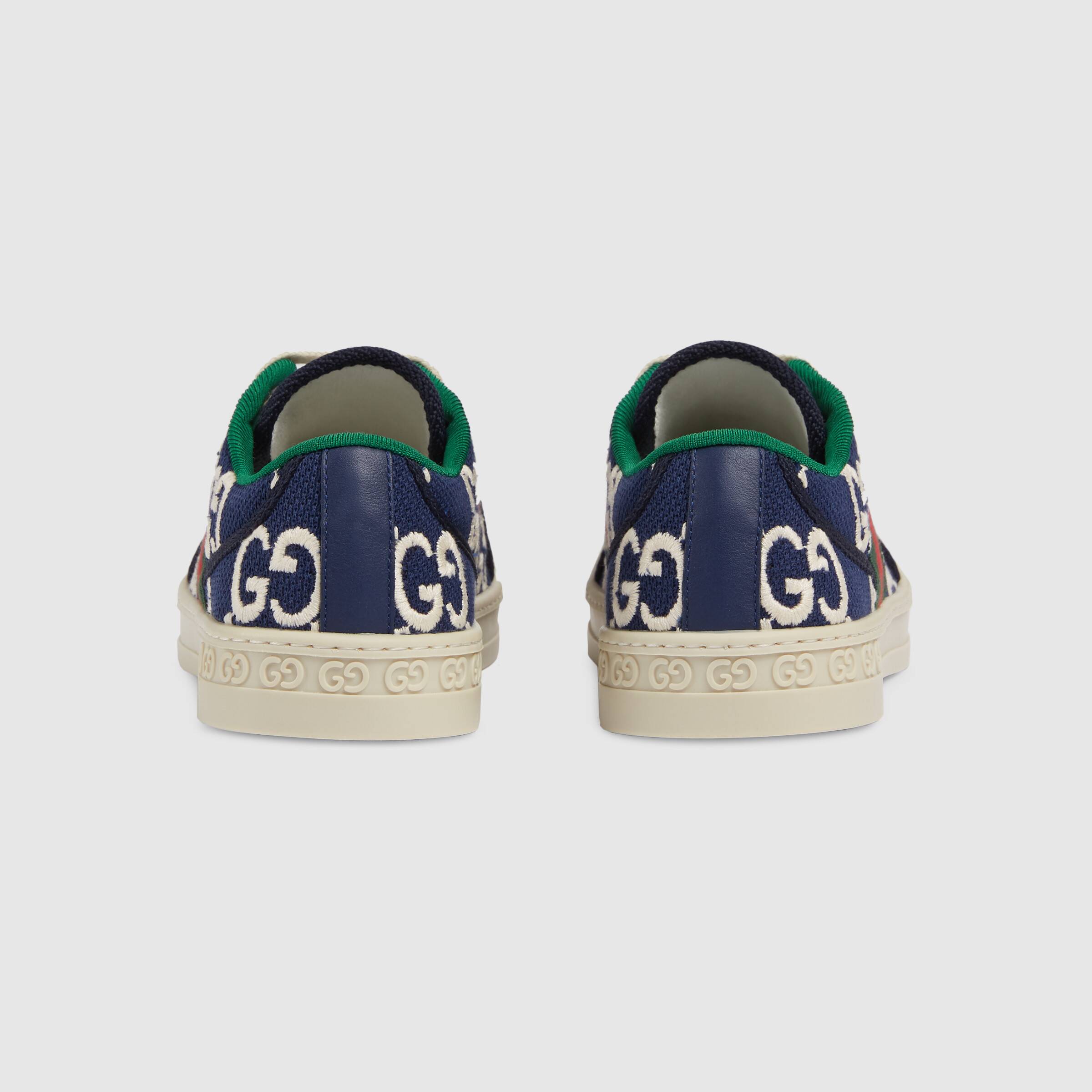 Boys & Girls Blue GG Logo Shoes