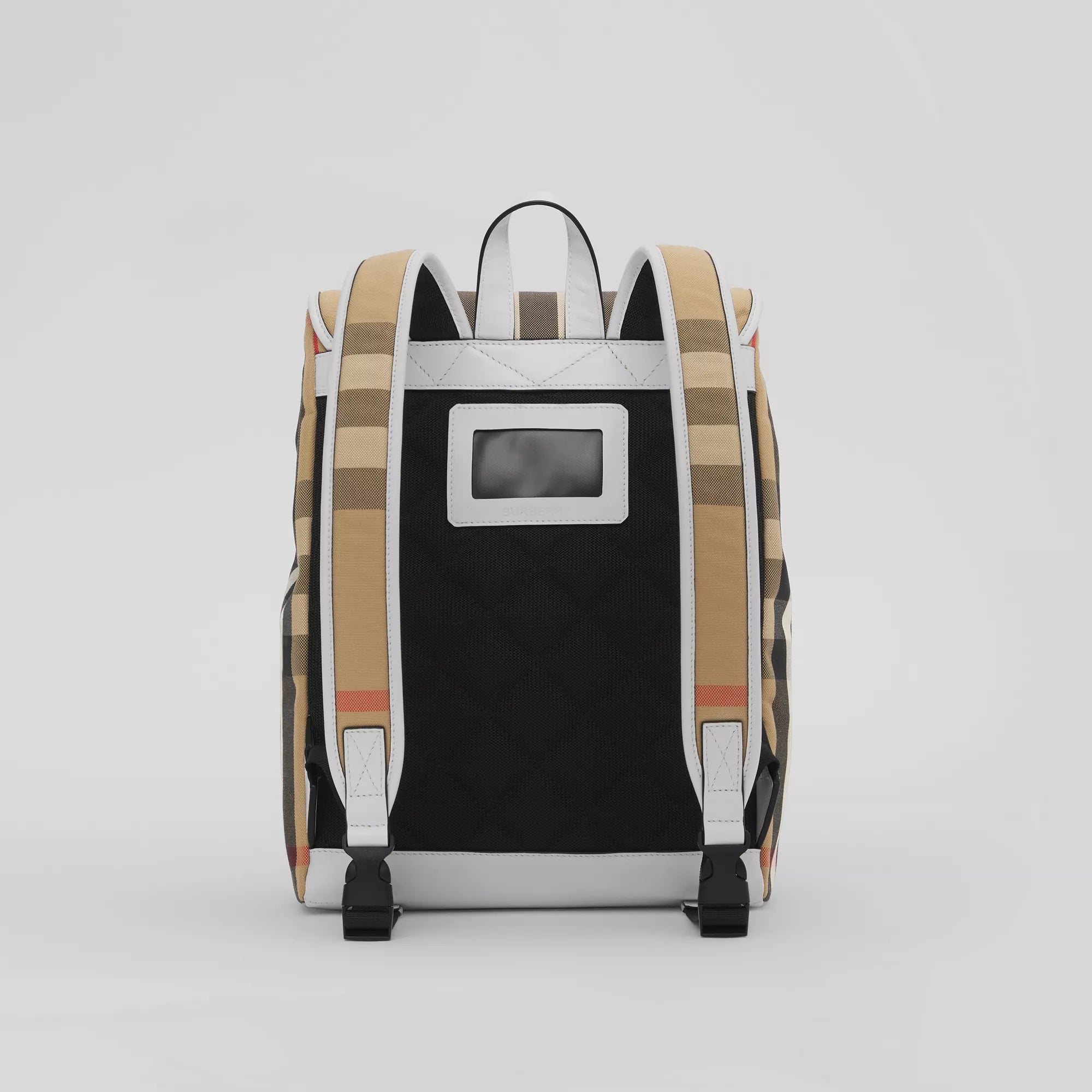 Boys & Girls Beige Check Backpack