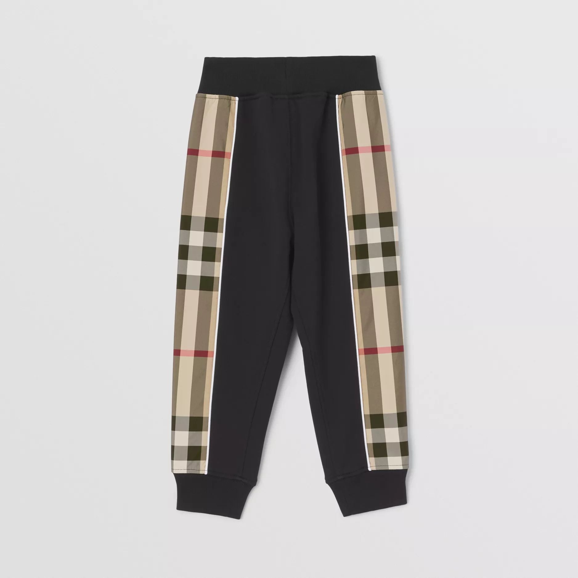 Boys Black Cotton Trousers