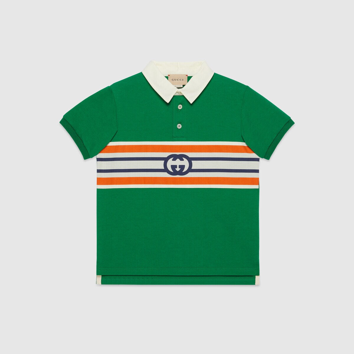 Boys Green GG Poloshirt