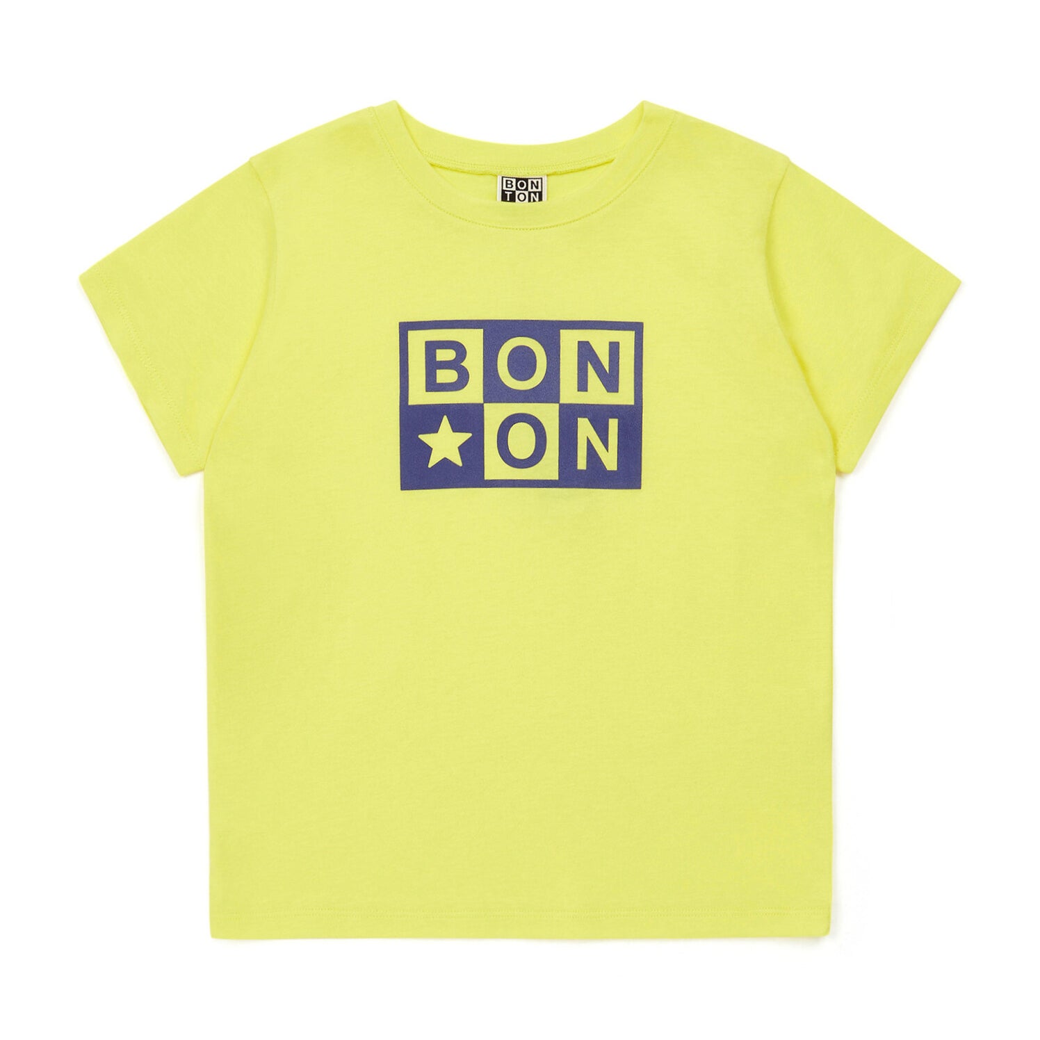 Boys Yellow Logo Cotton T-Shirt