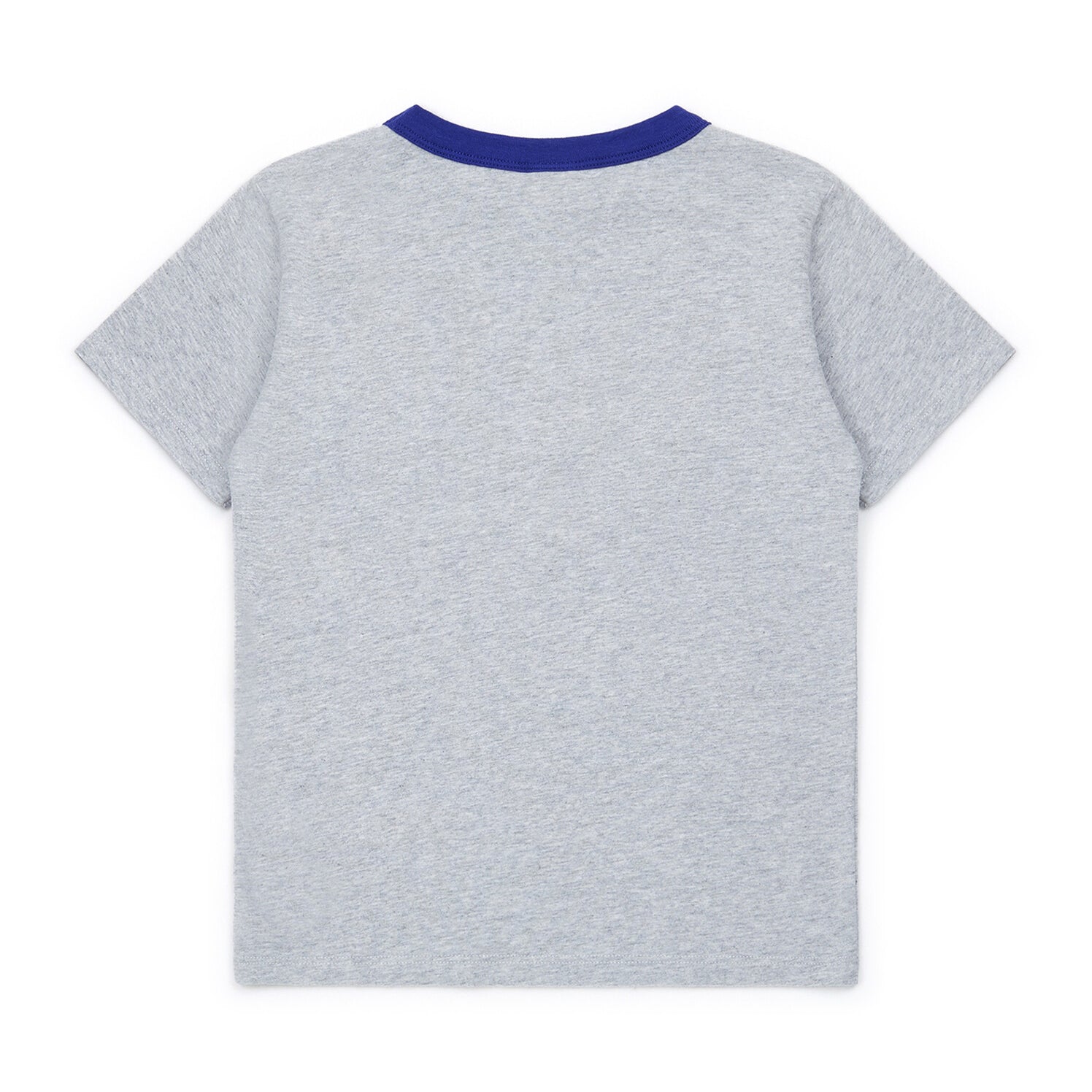 Boys Grey Logo Cotton T-Shirt