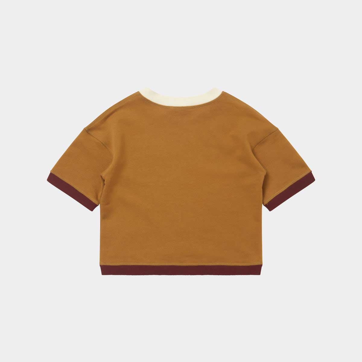 Boys & Girls Caramel Cotton T-Shirt