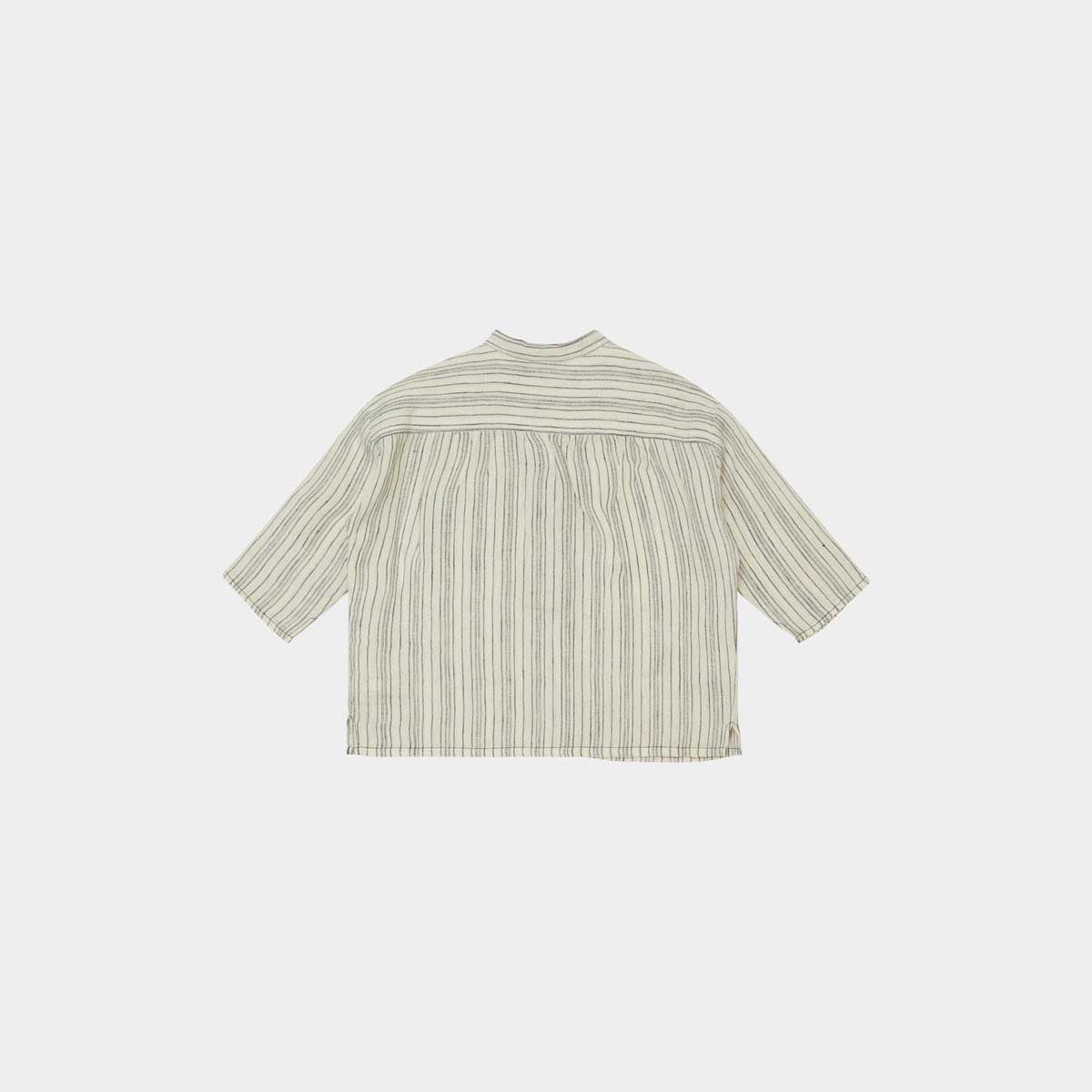 Baby Boys & Girls White Stripe Shirt