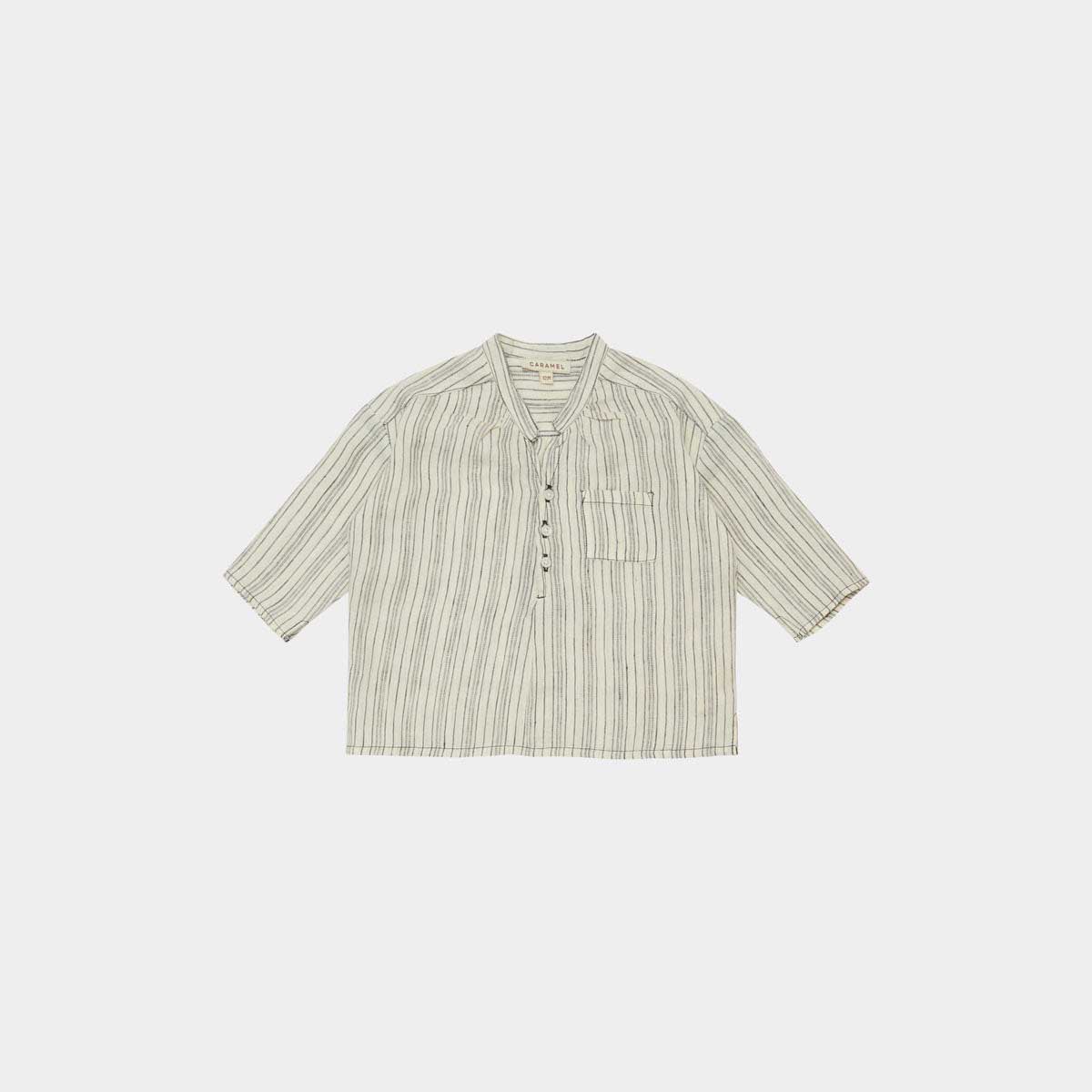 Baby Boys & Girls White Stripe Shirt