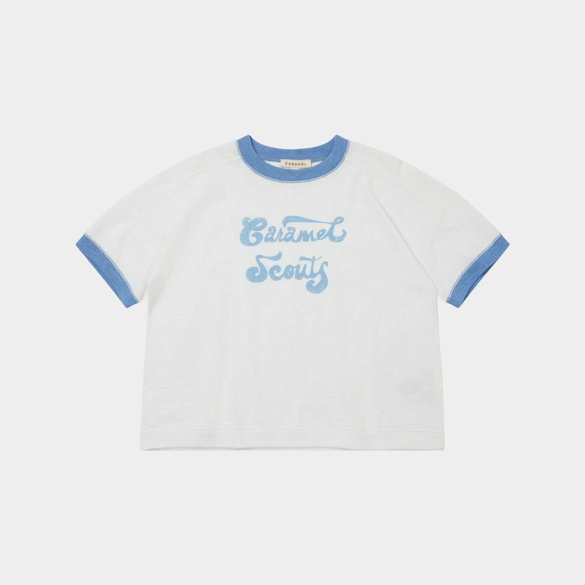 Boys & Girls White Cotton T-Shirt