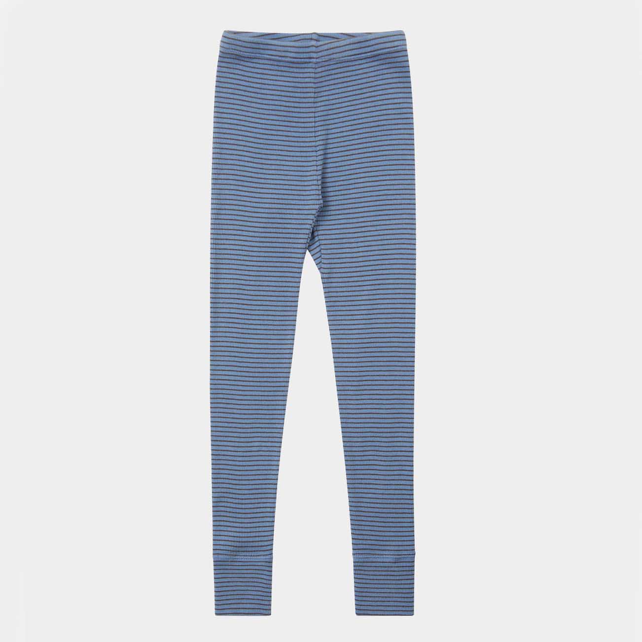 Boys & Girls Blue Cotton Leggings