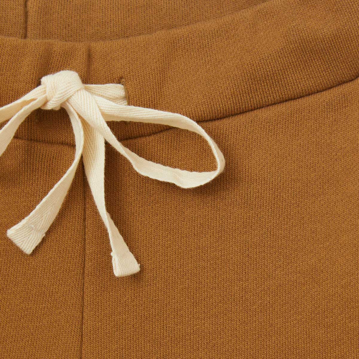 Boys & Girls Caramel Cotton Trousers