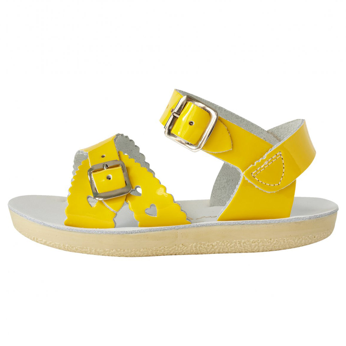 Boys & Girls Yellow "Sweetheart" Sandals