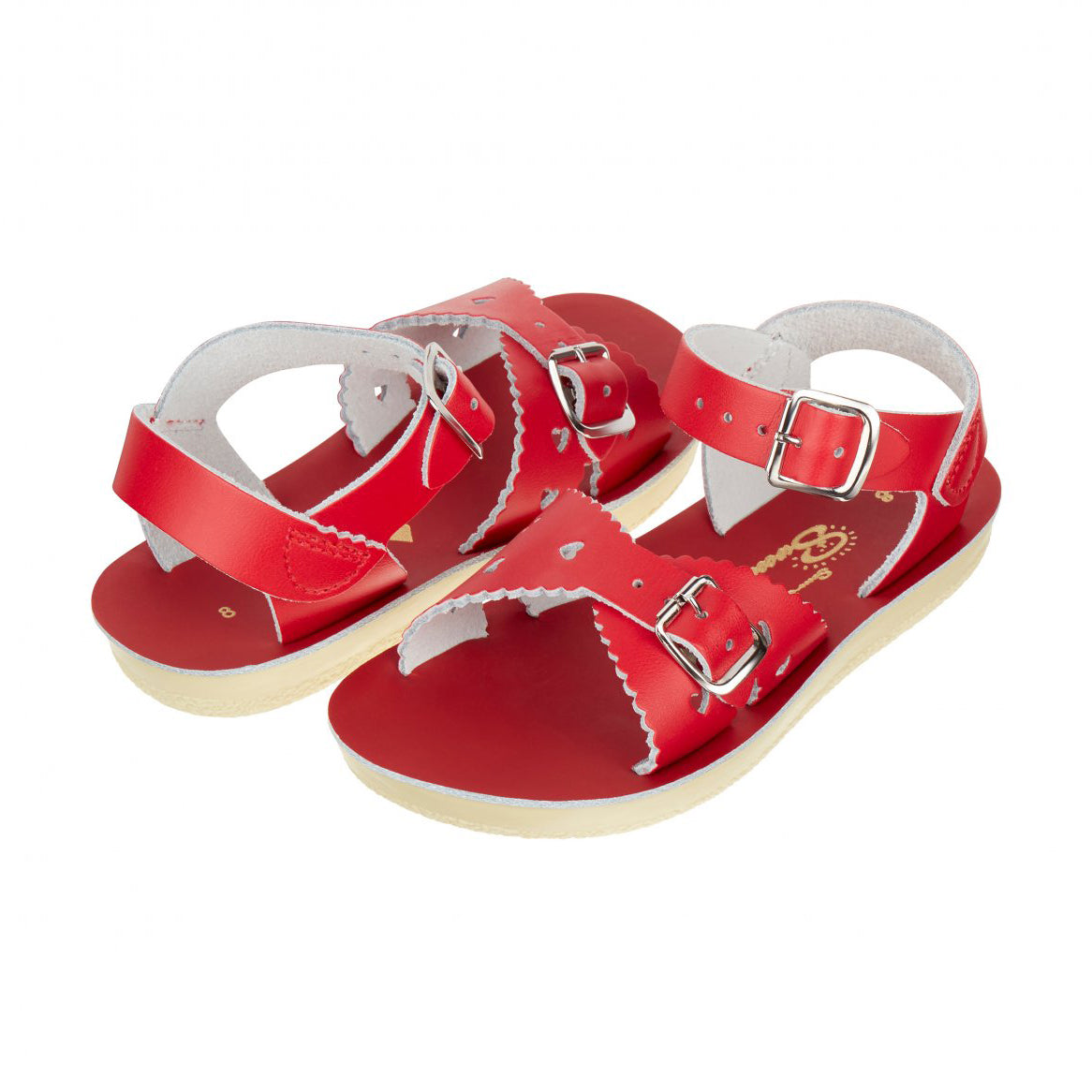 Boys & Girls Red "Sweetheart" Sandals