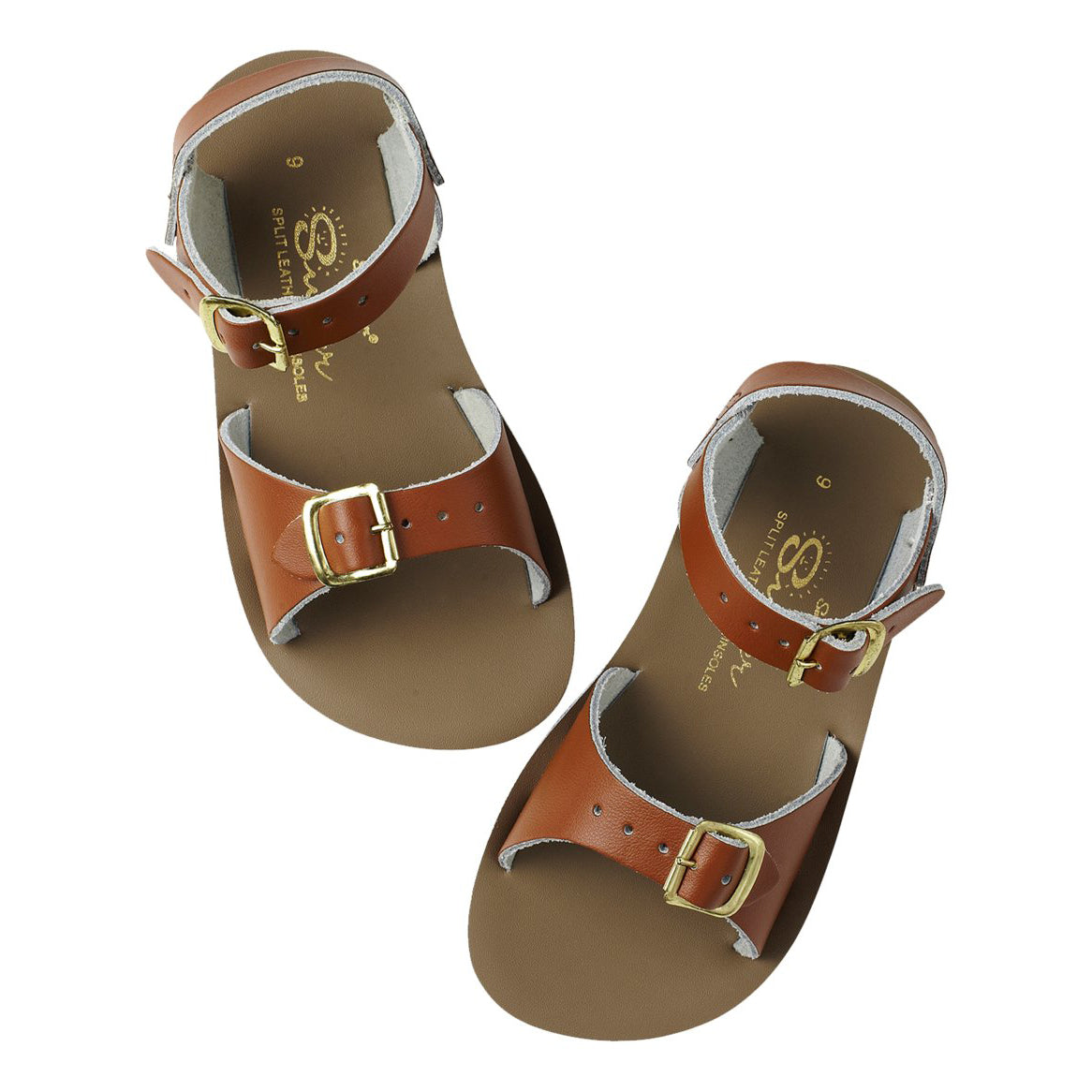 Boys & Girls Caramel "Surfer" Sandals