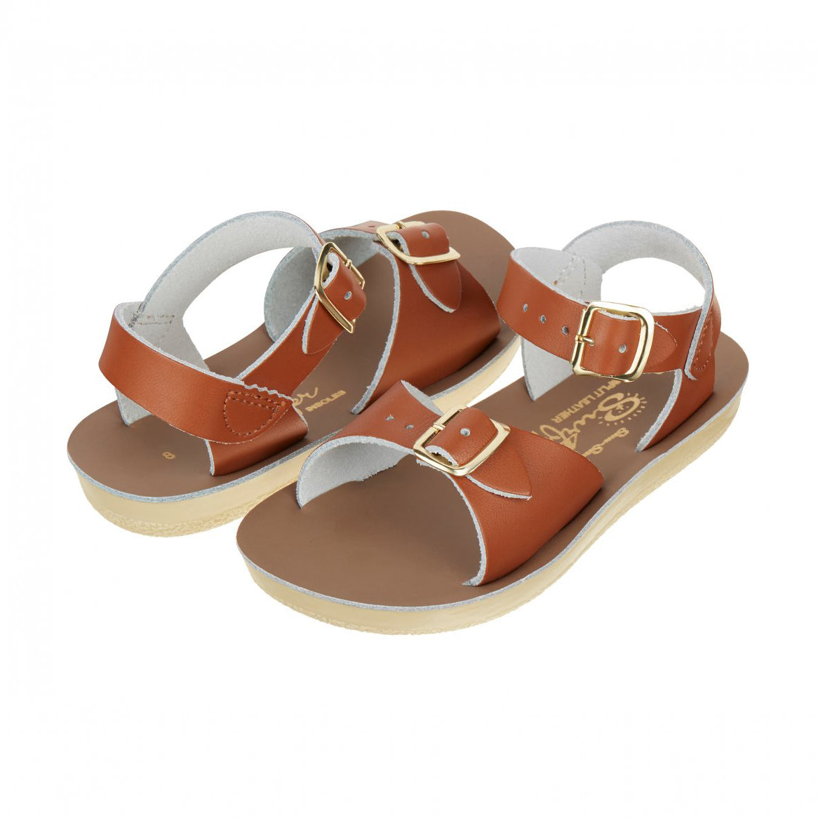 Boys & Girls Caramel "Surfer" Sandals