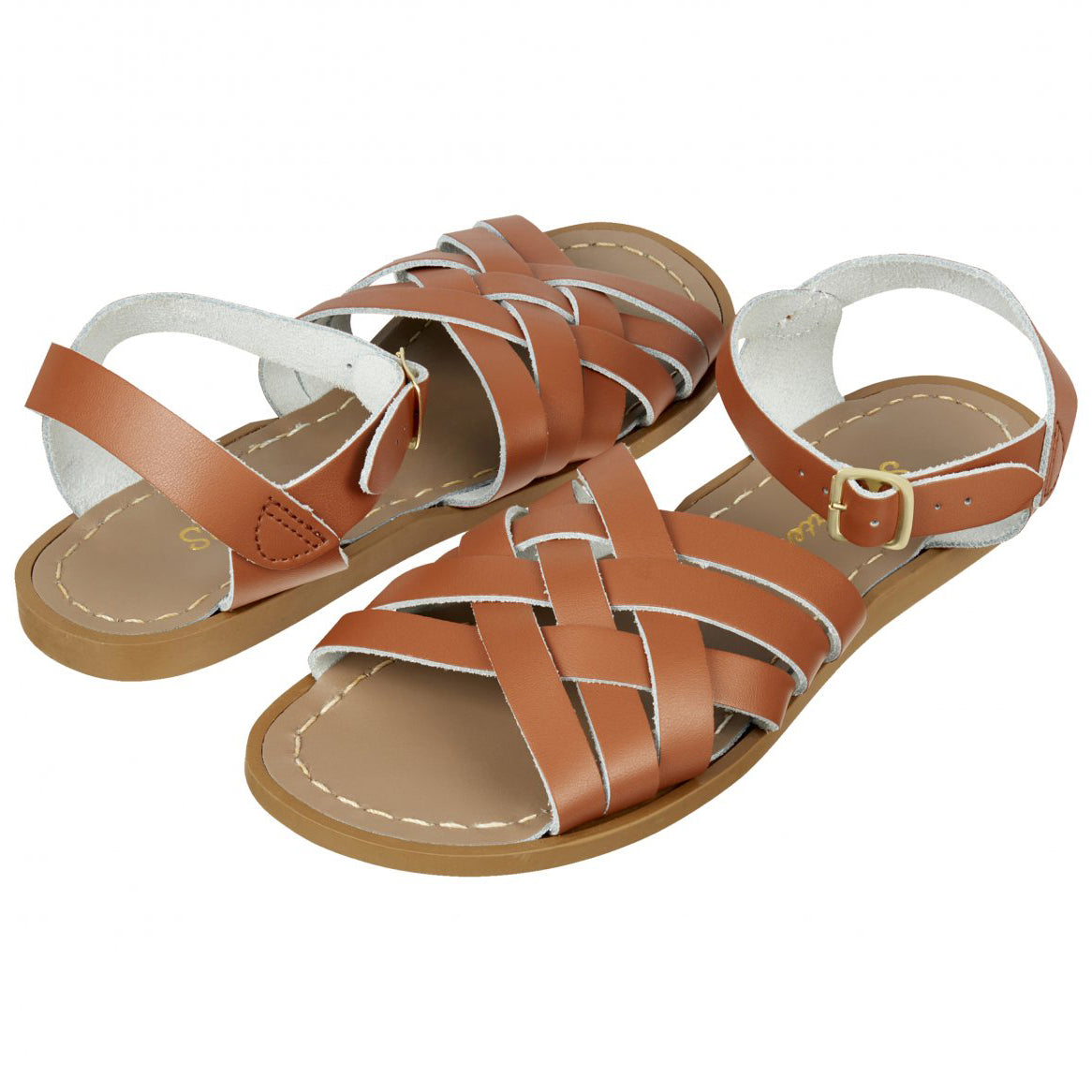 Boys & Girls Caramel "Retro" Sandals