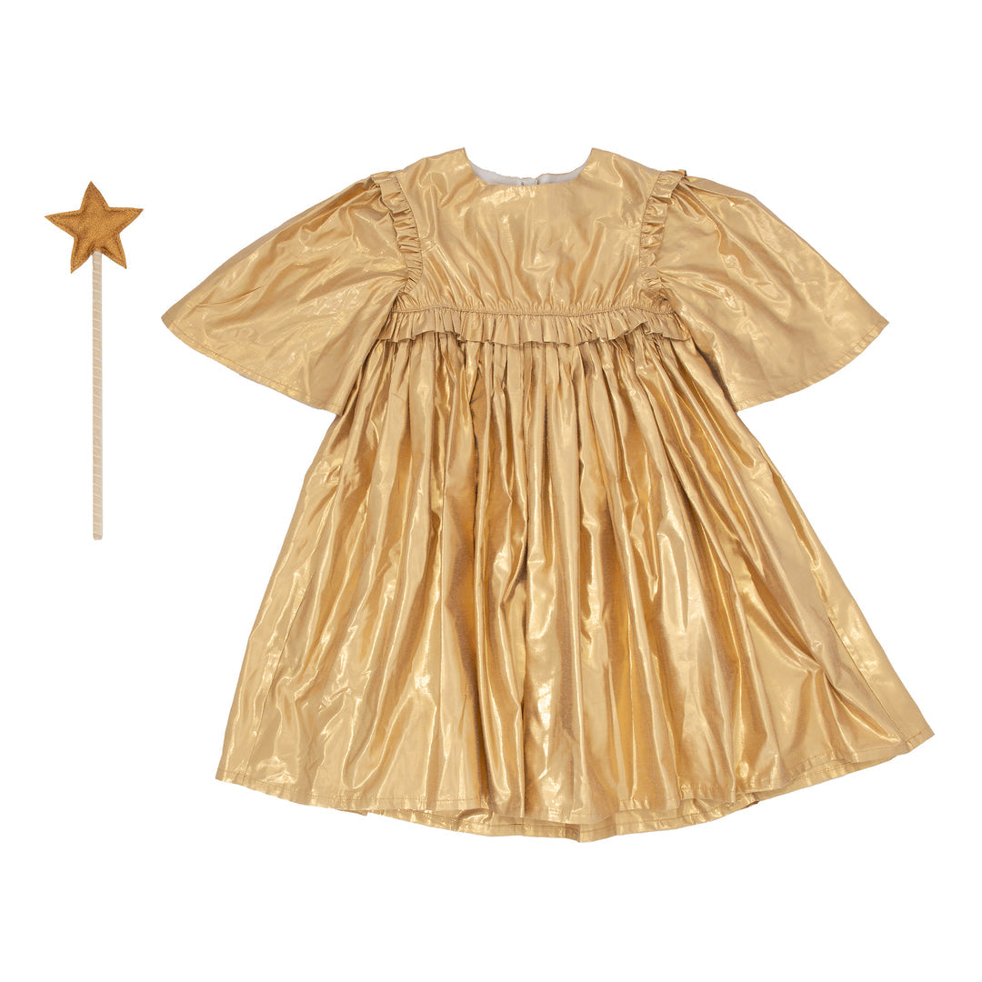 Gold Angel Dress