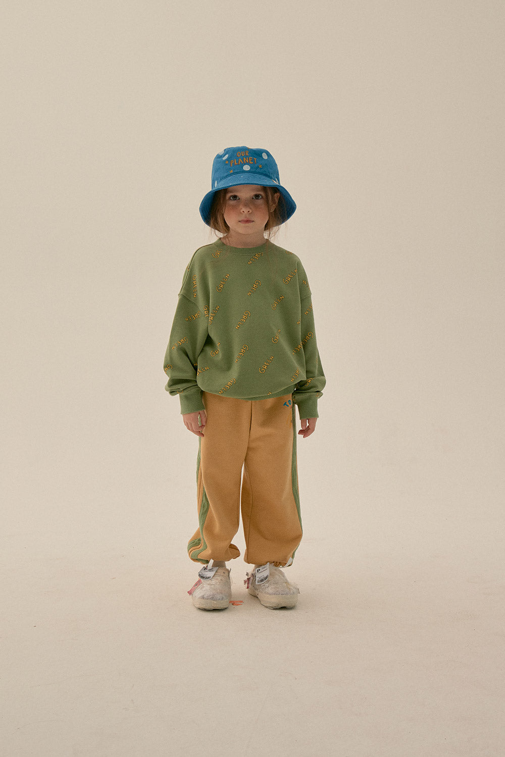 Boys & Girls Camel Logo Trousers