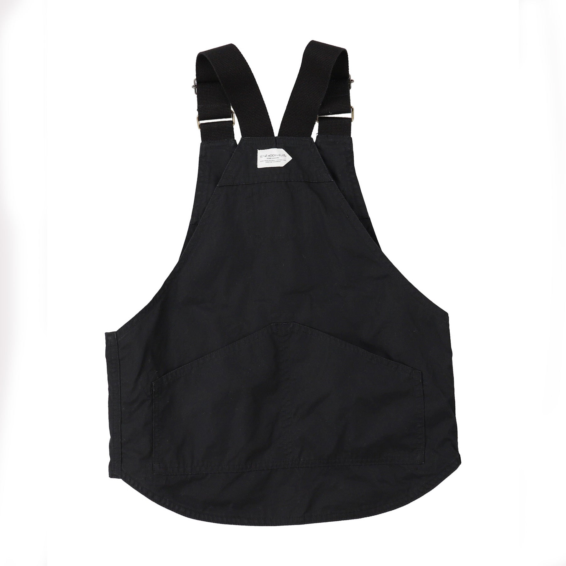 Boys & Girls Black Cotton Vest