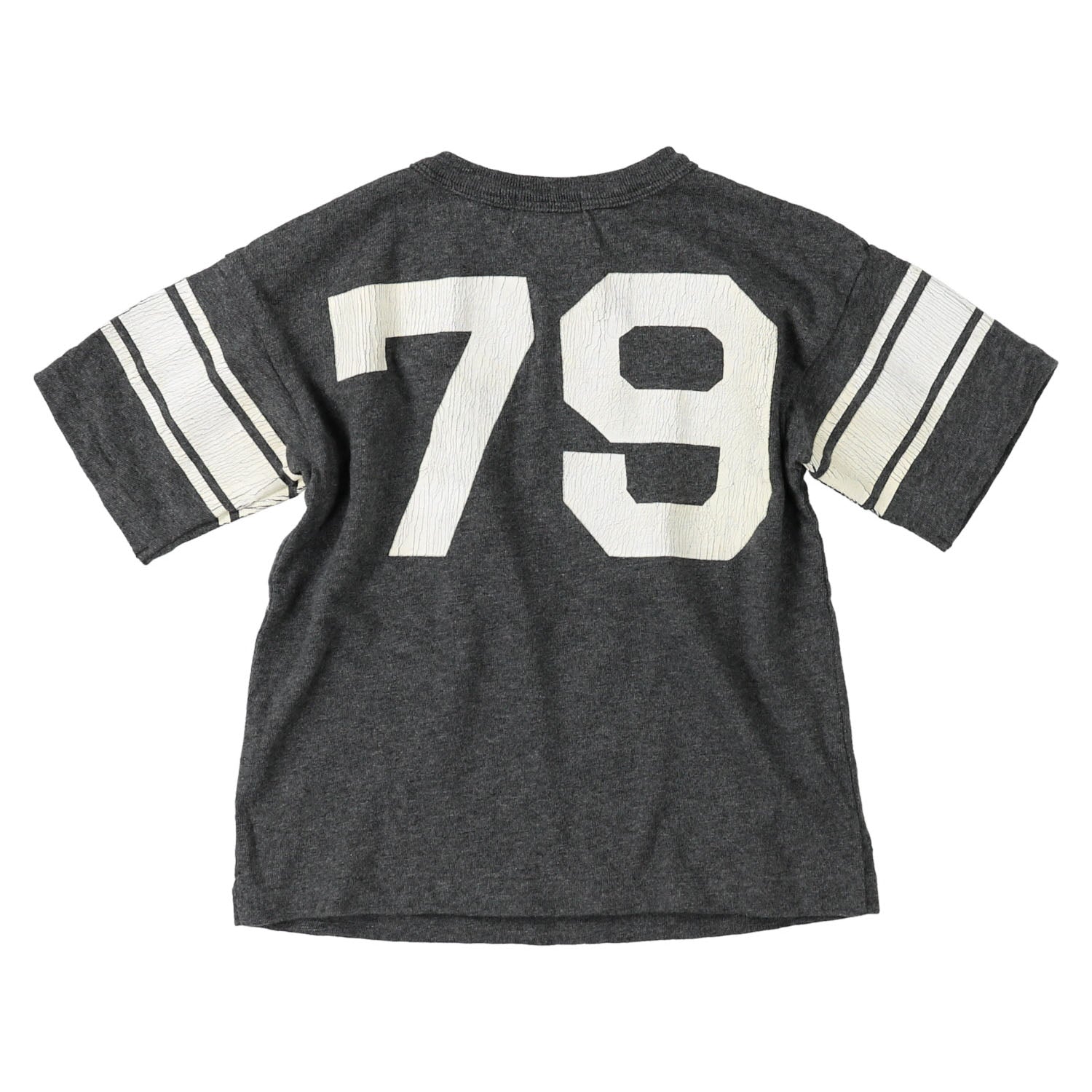 Boys & Girls Dark Grey Cotton T-Shirt