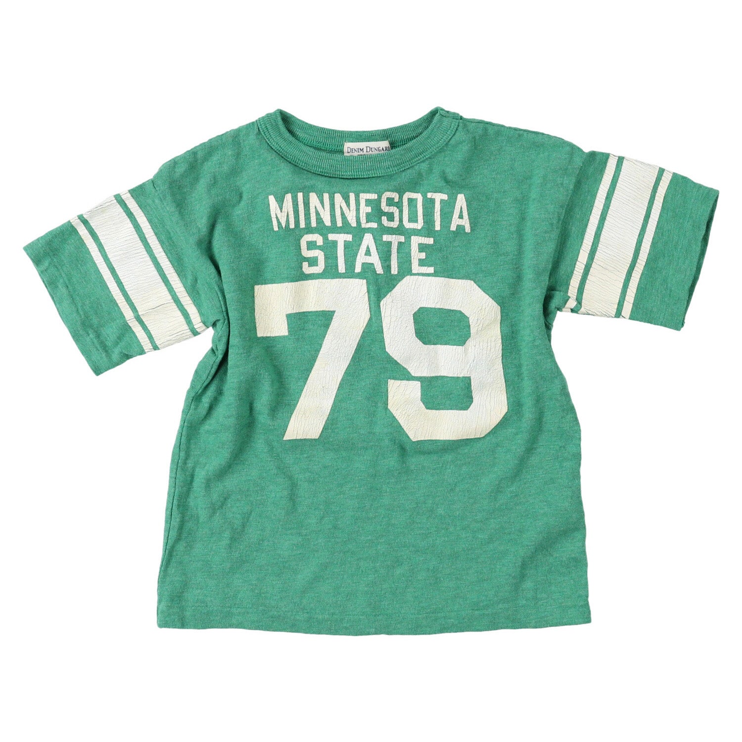 Boys & Girls Green Cotton T-Shirt